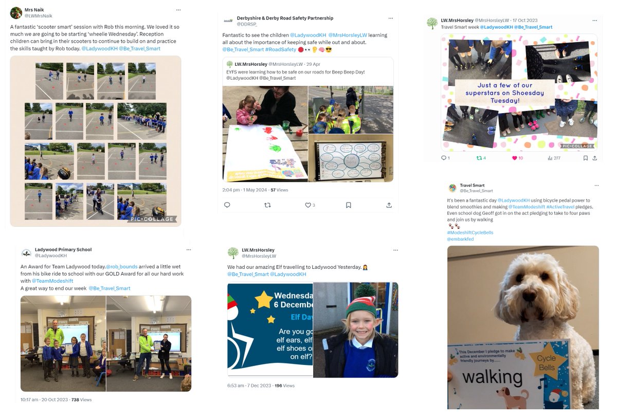 Look at all the things we've done this year working with @be_travel_smart to ensure our <a href="/TeamModeshift/">Team Modeshift</a> travel plan remains EXCELLENT! Thanks to Rob for all his help.