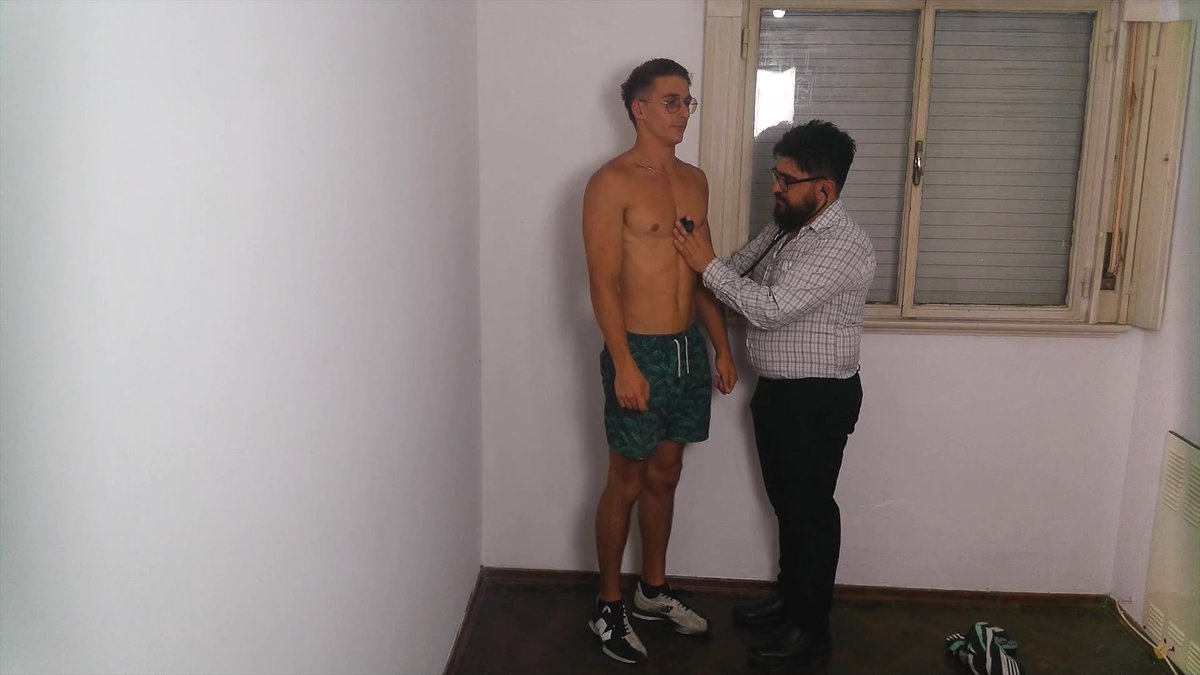 NickCpranddefib's tweet photo. Giorgio is in the doctor’s office for a sports checkup before a competition. The doctor finds no problems at rest but issues start to appear.
Preview: https://t.co/NHowlVH1Pj
Full version: https://t.co/lglStODBFD

#heartbeat  #stethoscope #sports  #exercise  #doctor #patient https://t.co/tmLJTmLVdF