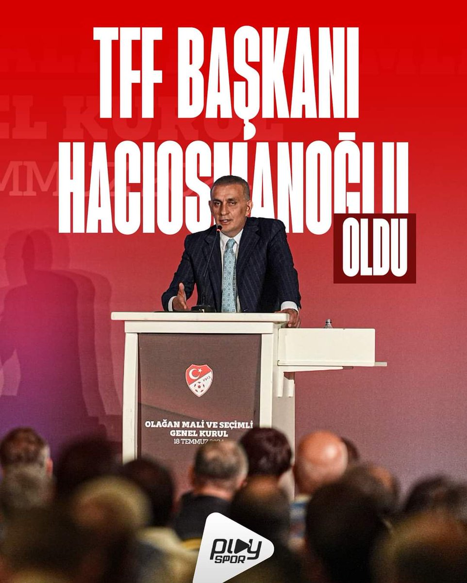 Türkiye Futbol Federasyonu Başkanı Seçilen Kıymetli Abim Hemşehrimiz İbrahim Hacıosmanoğlu'nu Tebrik Eder Başarılar Dilerim Kazanan Türk Futbolu Oldu.🇹🇷