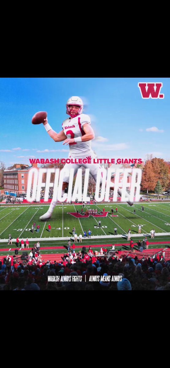 Enjoyed talking with <a href="/coachgilbert10/">Jake Gilbert</a> yesterday, want to thank all coach Gilbert and the coaching staff at Wabash College for extending and offer to attend the college and play football for the Little Giants! 
<a href="/BHSdogsfootball/">BHS Football</a>