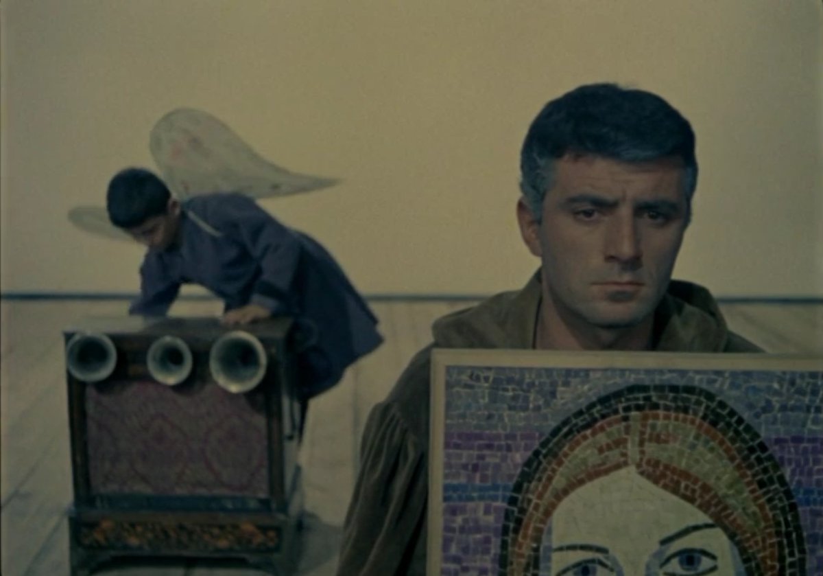 maksymeristavi's tweet photo. great russian culture is to silence indigenous artists and claim their art as ‘russian.’ Kyiv Frescos is a 15-minute screen test footage of what could’ve been another masterpiece by Ukrainian director Serhii Paradzhanov if russians didn’t ban it
https://t.co/lbK82DMynD https://t.co/i7jKNzUWwl