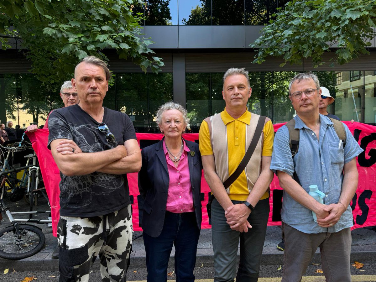 Dale Vince (@dalevince) on Twitter photo GBH? Armed robbery? Attempted murder? Possession of an assault rifle?
No. These peaceful <a href="/JustStop_Oil/">Just Stop Oil</a> protestors have received the longest ever sentences for non-violent protest - a combined total of 21 years. The truth, the whole truth and nothing but - cannot exclude the GBH? Armed robbery? Attempted murder? Possession of an assault rifle?
No. These peaceful <a href="/JustStop_Oil/">Just Stop Oil</a> protestors have received the longest ever sentences for non-violent protest - a combined total of 21 years. The truth, the whole truth and nothing but - cannot exclude the