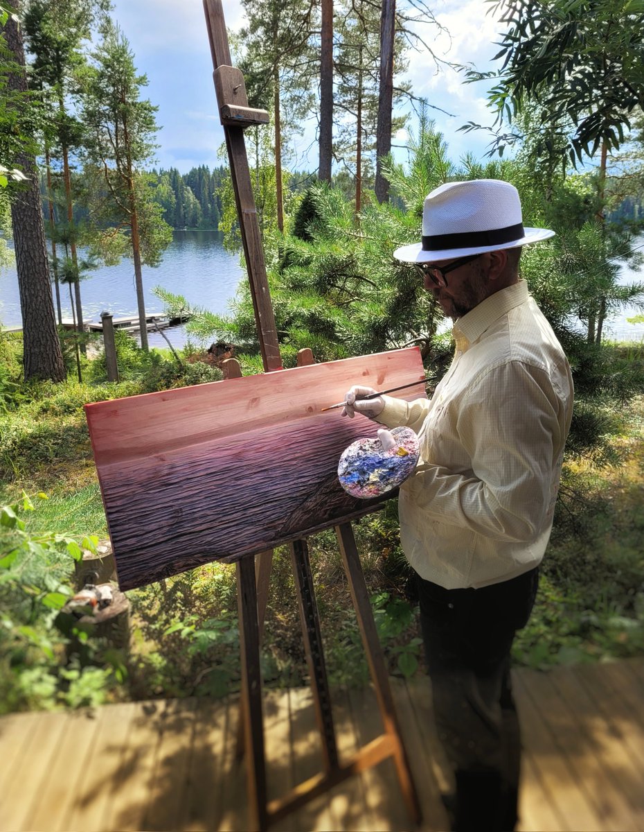 Studio_eART's tweet image. Kesäpäivän taiteilua 🎨🌞 Milllainen reliefi tästä muotoutuukaan? Taiteellista ja muutenkin mukavaa kesäpäivää Sinulle! 😊 #puureliefi #puutaidetta #taide #taidettakotiin #sisustustaide #sisustussuunnittelu #sisustussuunnittelijat #art #artlife #artwork #artist