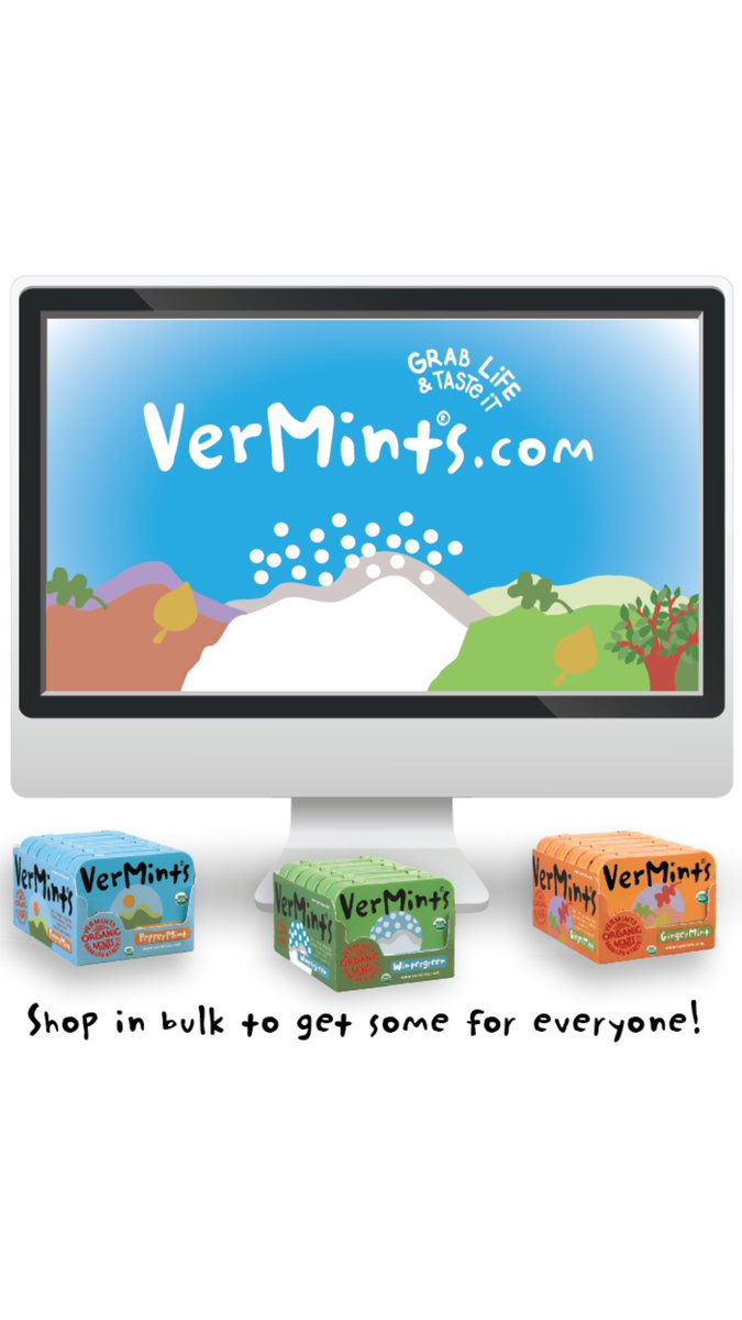 VerMints's tweet photo. Treat yourself Thursday to a pack of VerMints!😍Shop us here: https://t.co/84I96rfWiR

#vermints #grablifeandtasteit #yum #HealthyLifestyle #shopusnow #onlineshopping #glutenfree #nongmo #organic #vegan https://t.co/osUVmoUceg