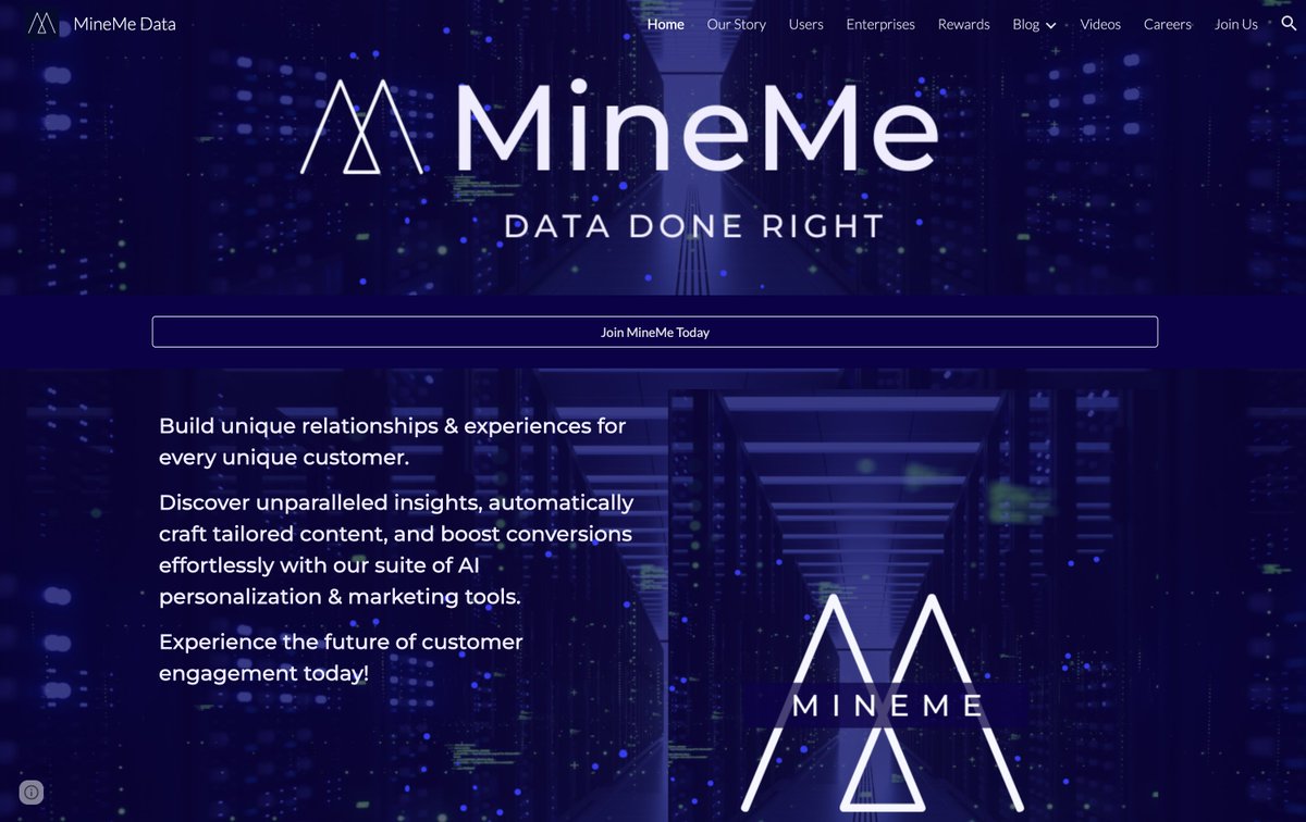 Afore Capital (@aforevc) on Twitter photo MineMe (<a href="/MineMeData/">MineMe Data</a>) is building a data marketplace where users reclaim control and compensation for their information, while enterprises gain access to the best consumer data to enable the best outcomes. Founded by <a href="/asomasegar/">Archana Somasegar</a>
Archana (<a href="/Harvard/">Harvard University</a> BA, <a href="/Wharton/">The Wharton School</a> MBA) began her MineMe (<a href="/MineMeData/">MineMe Data</a>) is building a data marketplace where users reclaim control and compensation for their information, while enterprises gain access to the best consumer data to enable the best outcomes. Founded by <a href="/asomasegar/">Archana Somasegar</a>
Archana (<a href="/Harvard/">Harvard University</a> BA, <a href="/Wharton/">The Wharton School</a> MBA) began her