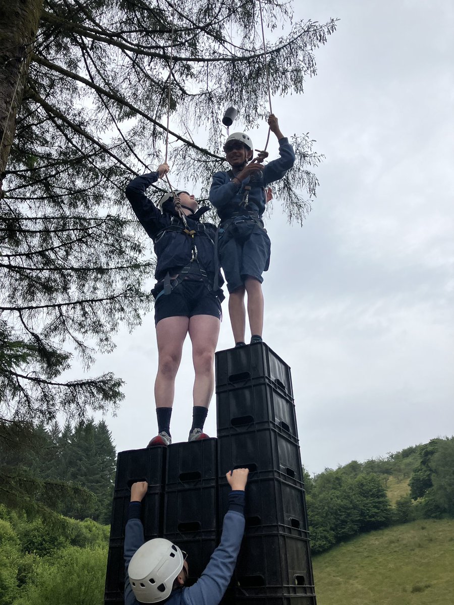 Trinity_CCF's tweet photo. The Royal Navy and Royal Air Force cadets enjoyed some fun AT activities on camp. https://t.co/5zkMcB2nPg