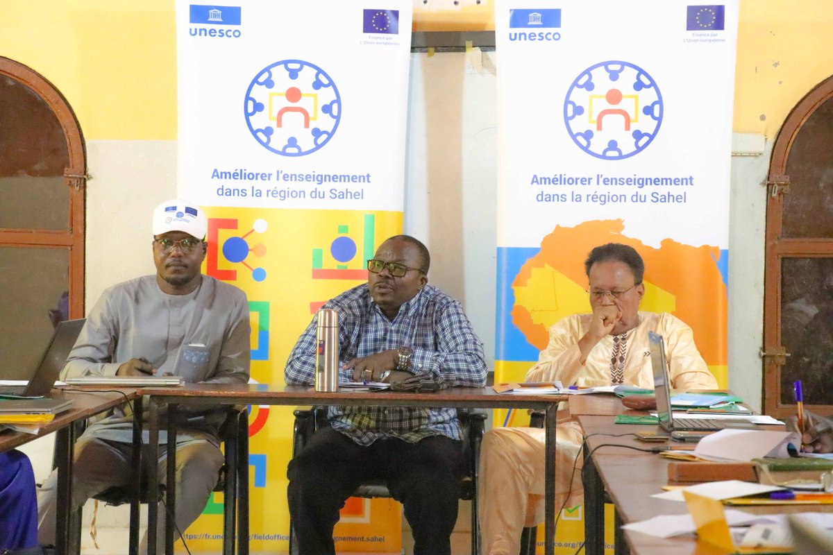 UnescoBamako's tweet photo. #Ségou
Le Ministère de l’Éd. Nationale, avec l’appui de l’UNESCO, a organisé du 08 au 12/07/2024 un atelier d’élaboration de tableau de bord statistique des enseignants en vue de mettre à la disposition du Gouvernement des éléments logiques pour un pilotage adéquat de la #PNEM. https://t.co/kcMEwbLOlE