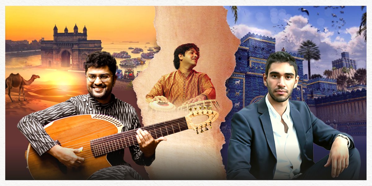 Join us on July 25th for a concert to take you from the bustling streets of Bombay to the vast deserts of Babylon. Embark on a magical journey along the 'Silk Road', where Strings are silk and Rhythm is spice! babylontobombay.eventbrite.com