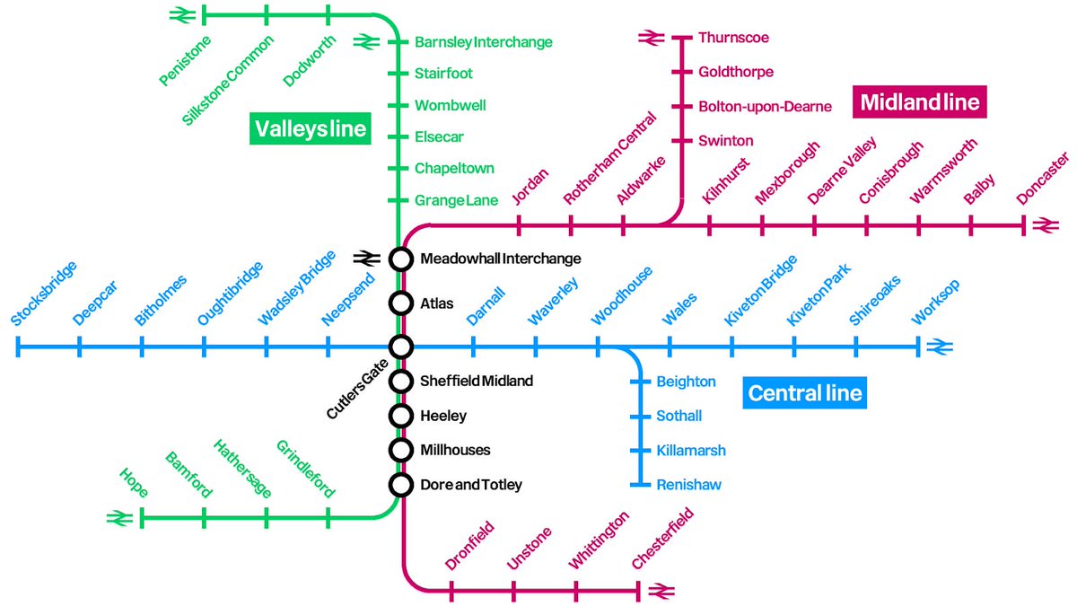 The Tribune (@sheffieldtrib) on Twitter photo Today, we asked rail engineer and expert <a href="/GarethDennis/">Gareth Dennis</a> to explain how he’d rework Sheffield's network to solve some of our biggest problems.
Using existing lines, adding some stations and introducing new trains, he’s knocked together a plan to make our rail a lot more useful. Today, we asked rail engineer and expert <a href="/GarethDennis/">Gareth Dennis</a> to explain how he’d rework Sheffield's network to solve some of our biggest problems.
Using existing lines, adding some stations and introducing new trains, he’s knocked together a plan to make our rail a lot more useful.