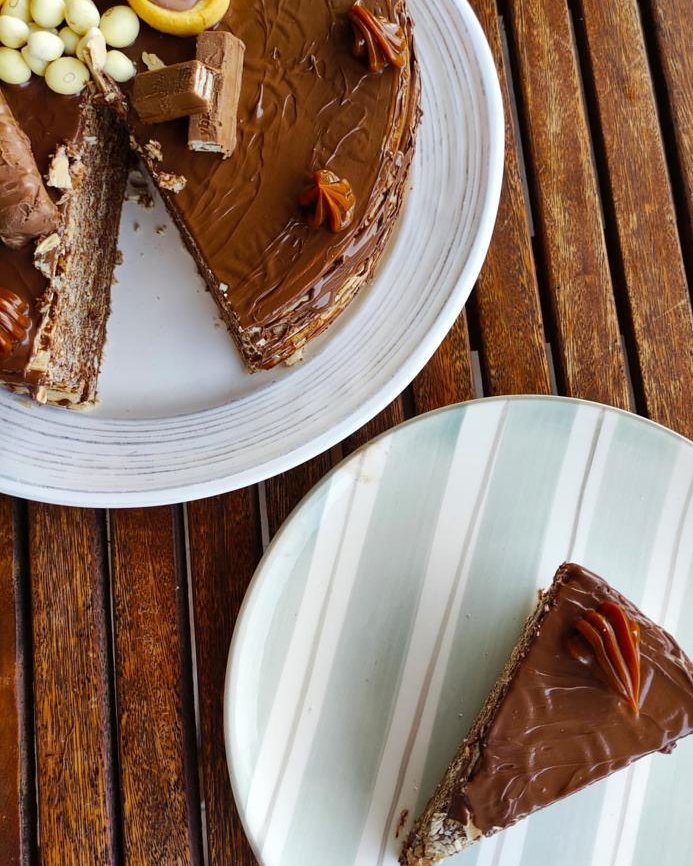 🎂 ¿Una tarta deliciosa sin horno? ¡Por supuesto! Con #ObleasPanDeÁngel, por supuesto.