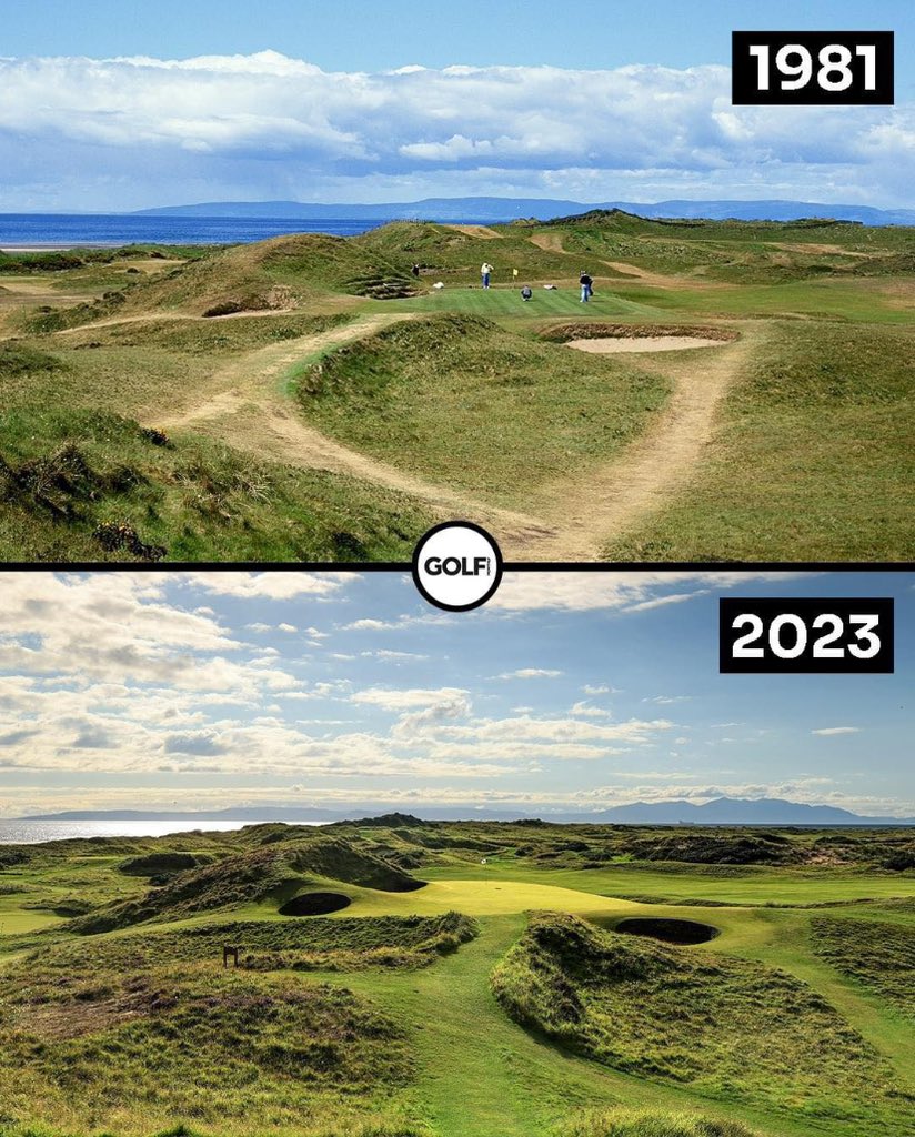 Moorviewrange's tweet photo. Day 1 - The Open
The Postage Stamp
Royal Troon's shortest hole The par-3 eighth is only 123 yards long, will there be a hole in one ? https://t.co/RVLytepoV5