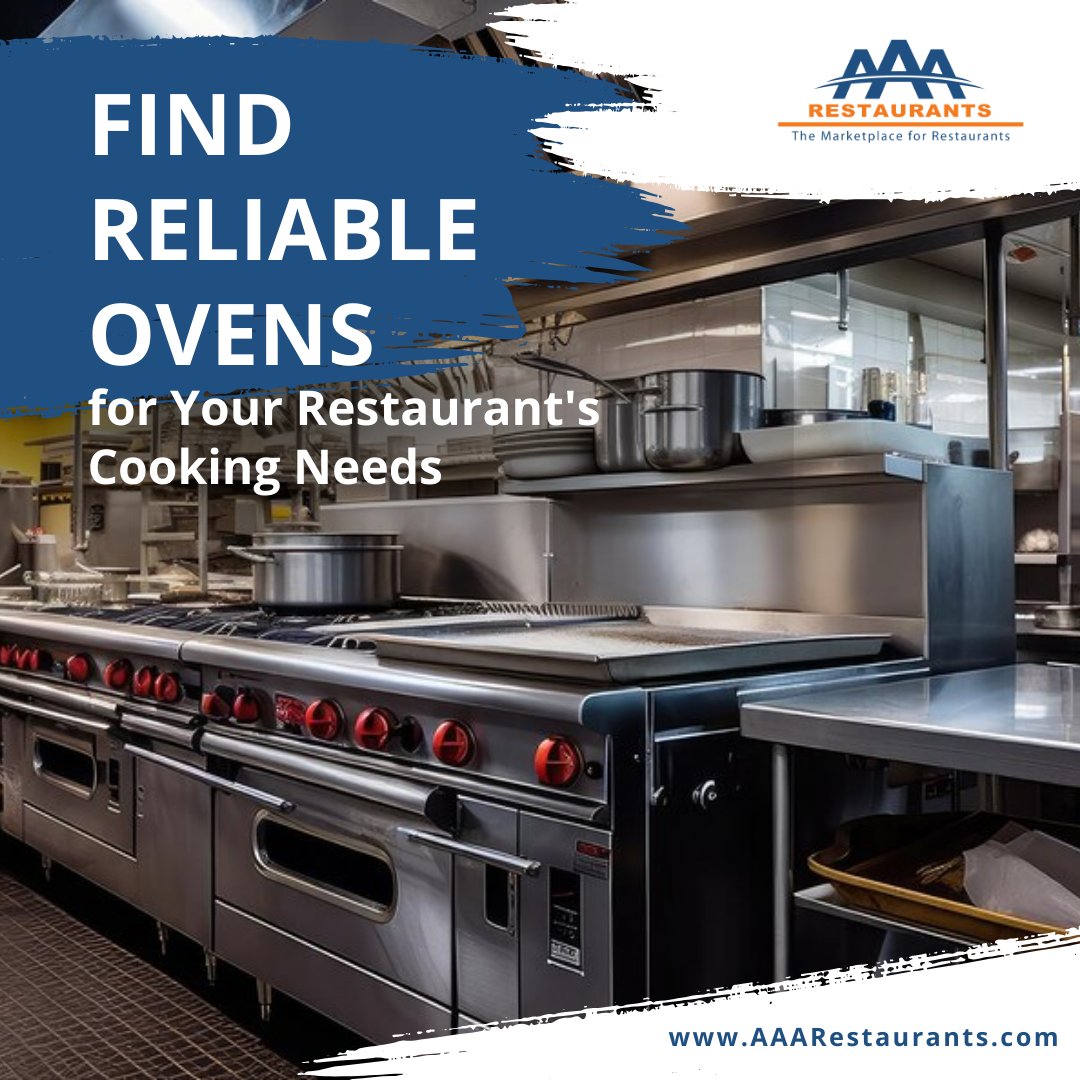 aaa_restaurants's tweet photo. Equip your restaurant's kitchen with our dependable ovens designed for professional chefs. 🥧🥩

Checkout:  https://t.co/EbvmlCo3rQ

#AAARestaurants #RestaurantOvens #KitchenEquipment #ProfessionalChefs #CookingTools #KitchenAppliances #PreciseTemperatureControl https://t.co/sDVMVy2sQQ