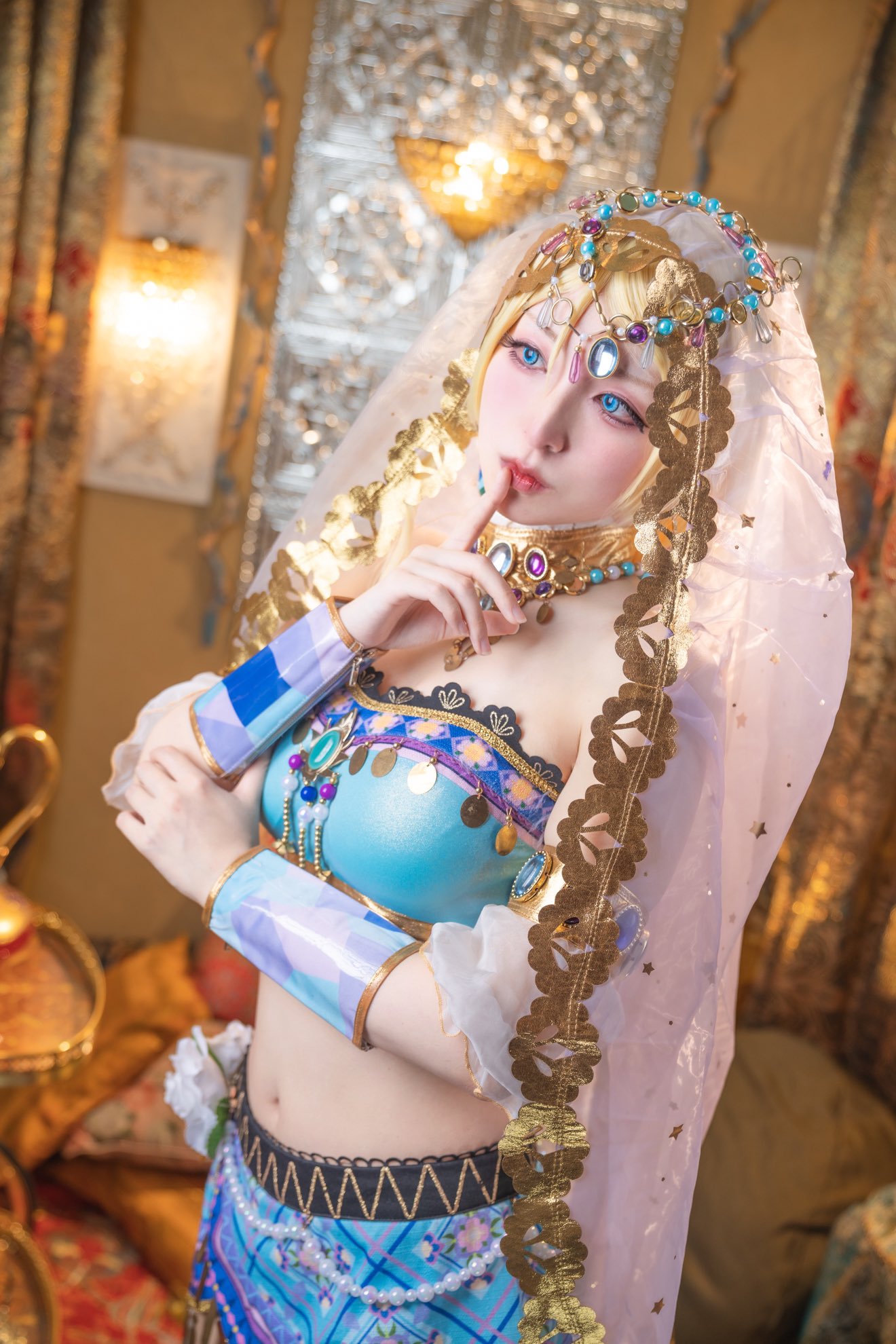 ラブライブ　絢瀬絵里　踊り子覚醒後　衣装 ラブライブ！】絢瀬絵里 コスプレ衣装 踊り子編 覚醒後 コスプレ衣装