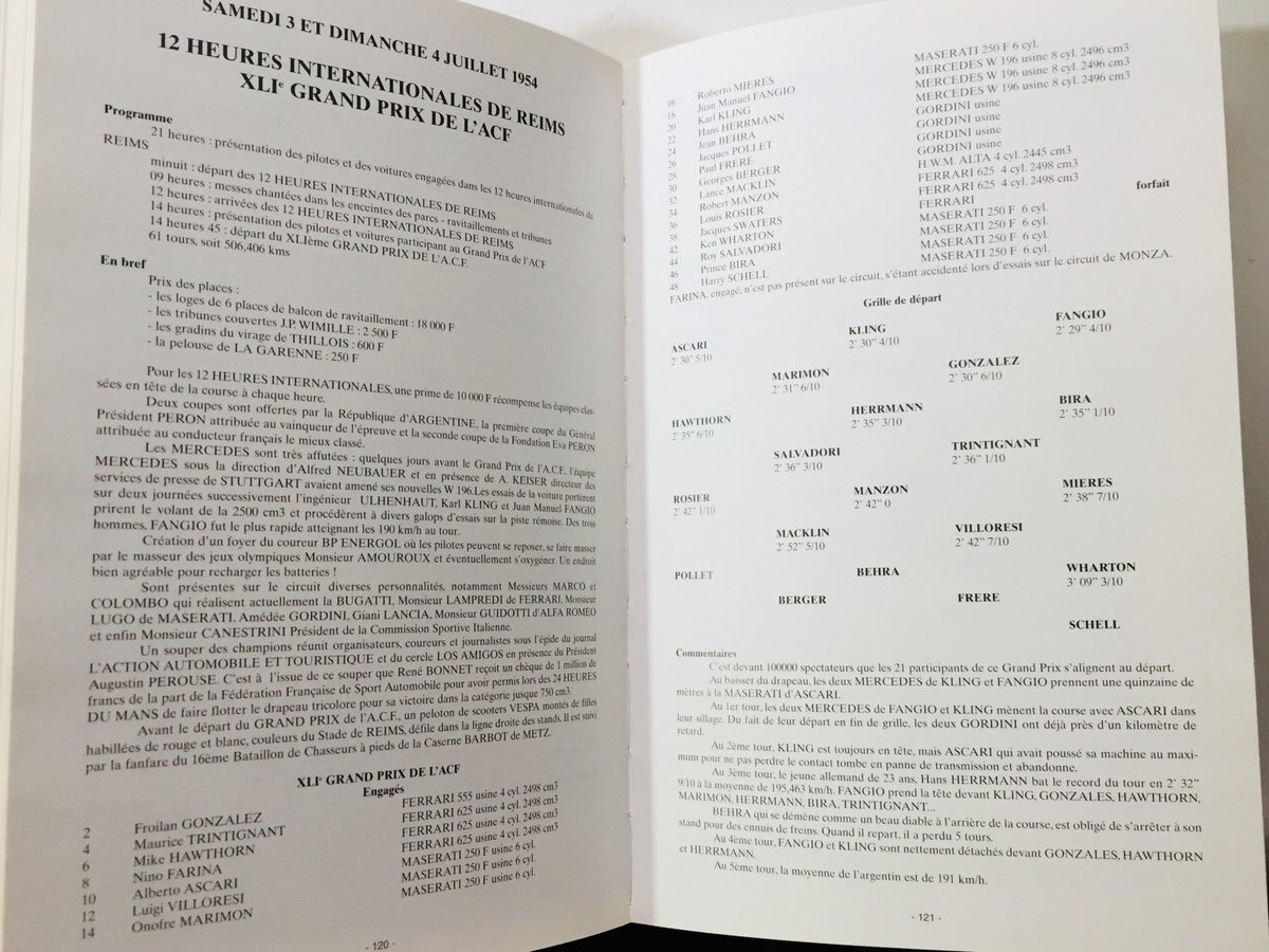 SimonLewisBooks's tweet image. Rare title on the charismatic #Reims circuit in the champagne region of France. Host to #F1 #FrenchGP for many years. On eBay this weekend at ebay.co.uk/itm/3872067358…