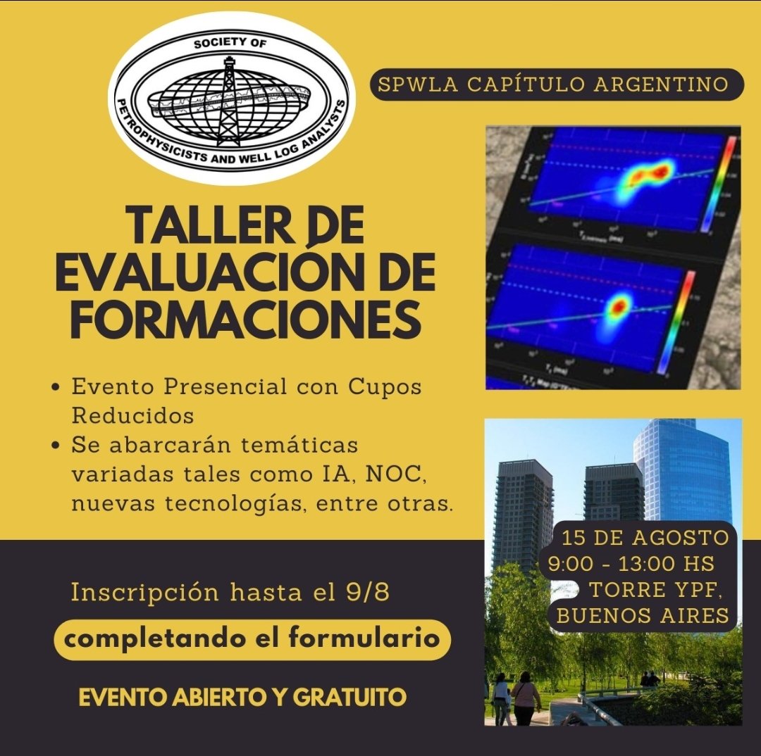 SPWLA Capitulo Argentina tweet media