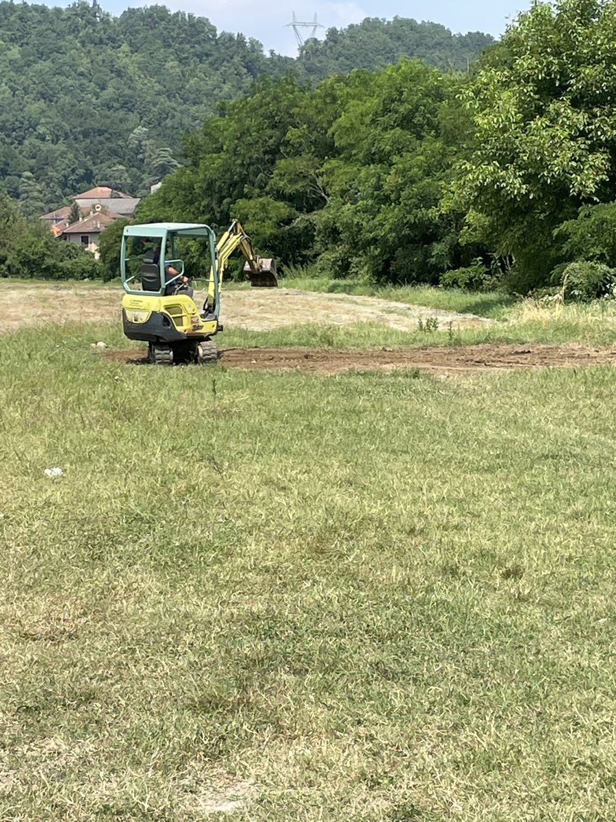 And just like that our trenches are closed. A few more days of post-ex work and our second season will end. #archaeology