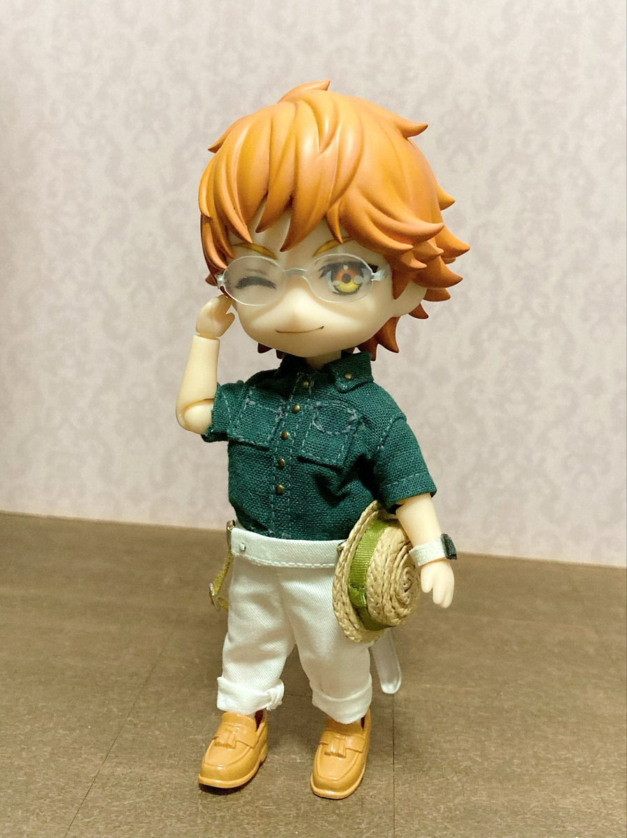 nenekomo09's tweet photo. 少しホームステイしてもらってた時の画像出しです！展示のカケルくんはさらにブラッシュアップされてると思うので楽しみです…！
カケルはオタクだからきっとヒロコージのプリズムストーンも持ってるに違いないというただ私に都合の良い妄想の図。似合う☺️
#梅まてりある
#ねんどろカスタムキンプリ https://t.co/xHvoylVtB9