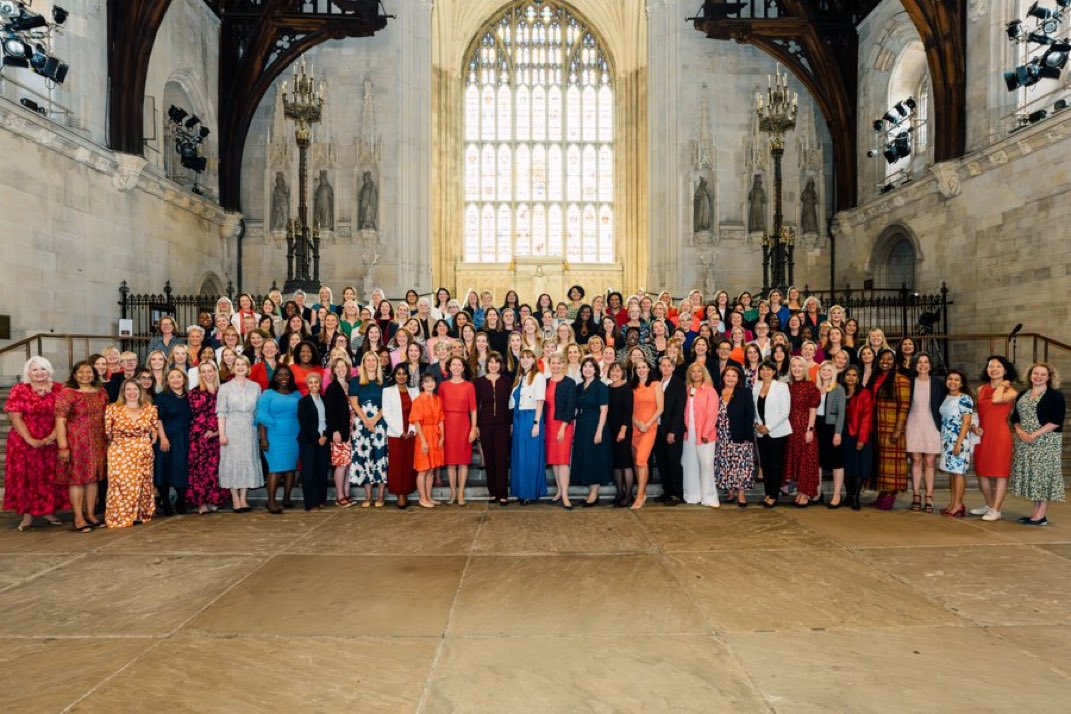 AnnelieseDodds's tweet photo. Proud to join the record-breaking cohort of Labour women MPs yesterday, as part of a Labour Government with equal representation in Cabinet.

That’s real change for women - and we’re getting on with delivering more of it every single day. https://t.co/88tcnvZt1G