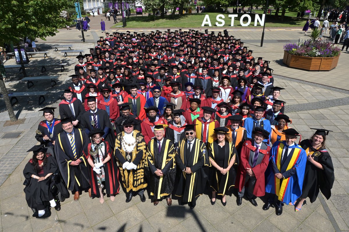 AstonPress's tweet photo. 🎓| Congratulations to @AstonUniversity @AstonBusiness  &amp; postgrad accounting graduates 

📜Their degrees were conferred in the 7th of 24 ceremonies at Eastside Rooms in Birmingham 

☀️This July nearly 4.5k students will graduate from @AstonUniversity 

👉https://t.co/iM8qlWLduA https://t.co/RayX5tM2Hw