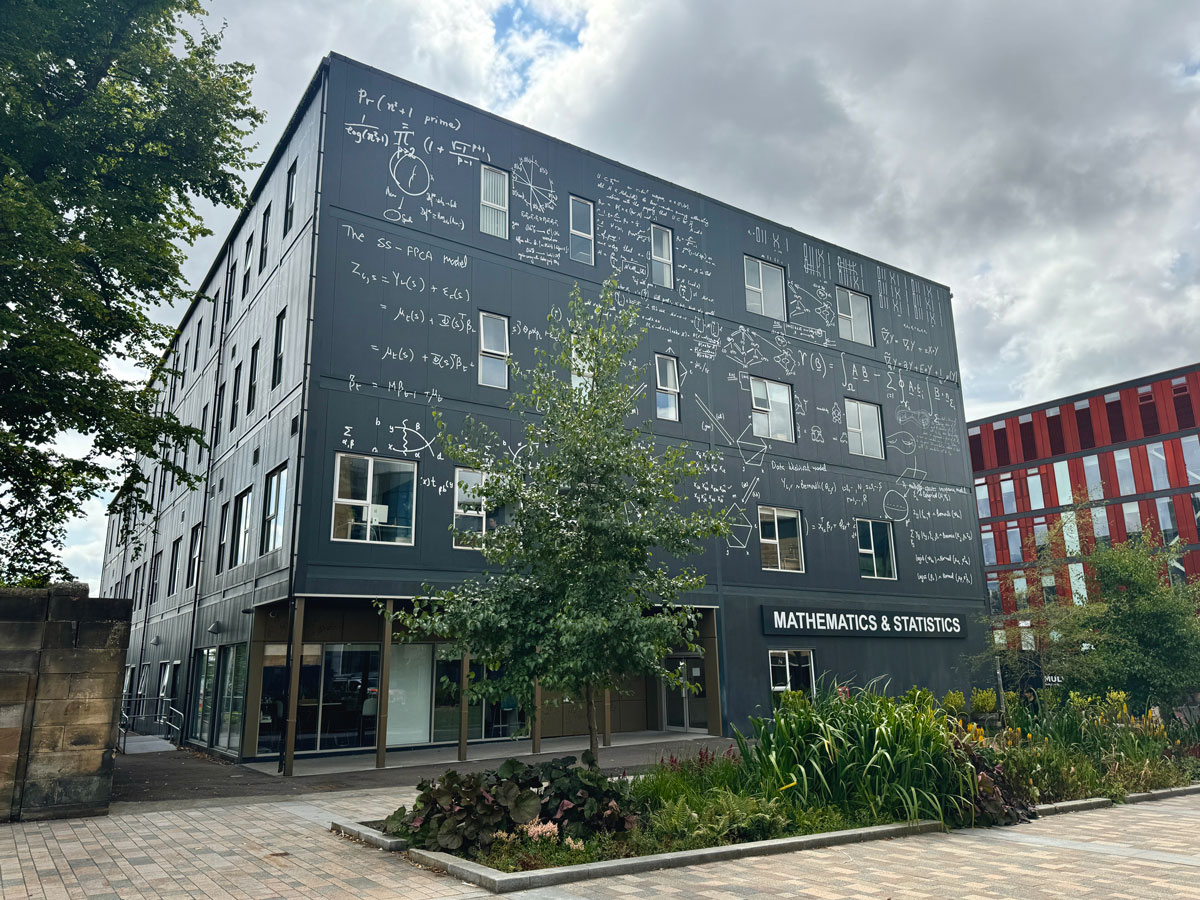 _jmarchitects's tweet photo. Maths meets Art: Graphics are installed on the Maths and Stats Facade!
https://t.co/dqj4RCB2ki
#jmarchitects #wearejmarchitects #jma #jmeducation #jmretrofit #mathsandstats #UniversityofGlasgow #architecture #design #scotland #scottisharchitecture #University #construction https://t.co/h51DG60SzQ