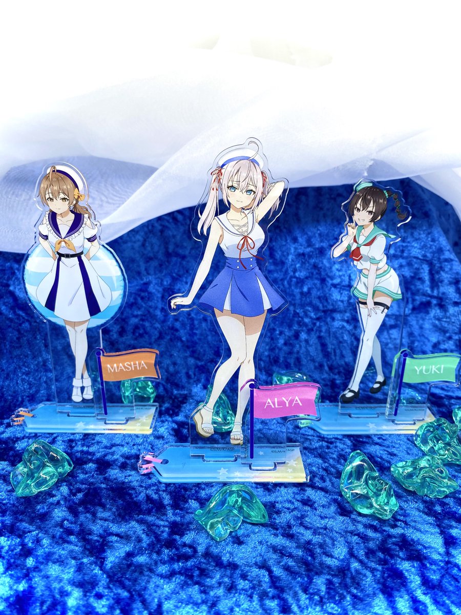 🐬🫧アニメ放送まであと30分！🫧🐬 「時々ボソッとロシア語でデレる隣