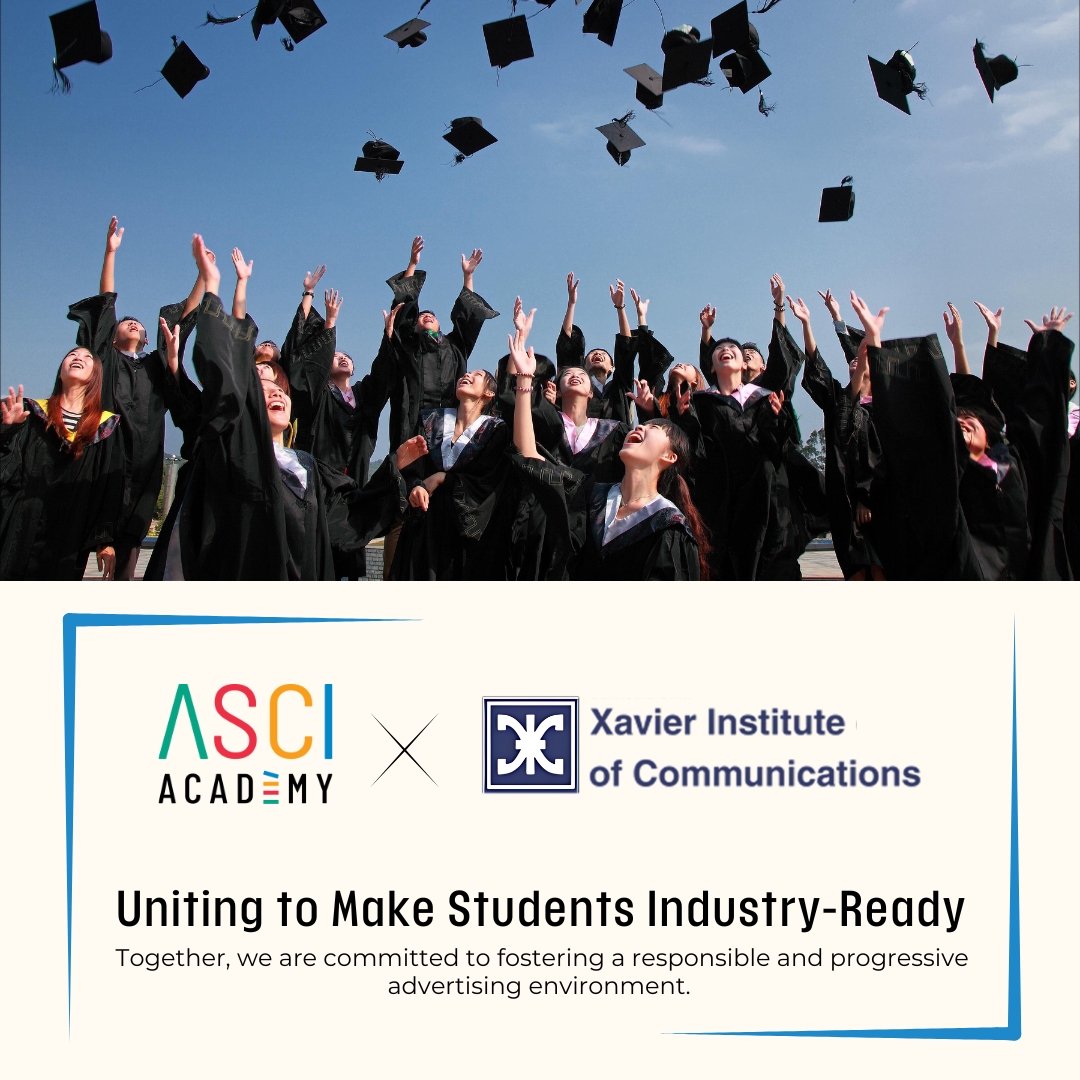 ascionline's tweet image. 👏 Proud to announce that ASCI Academy Alliance Member, Xavier Institute Of Communications (XIC), is giving their students an edge with ASCI's Responsible Advertising and Influencing Courses!

For more information, please write to academy@ascionline.in.

#ASCI #XIC #ASCIAcademy