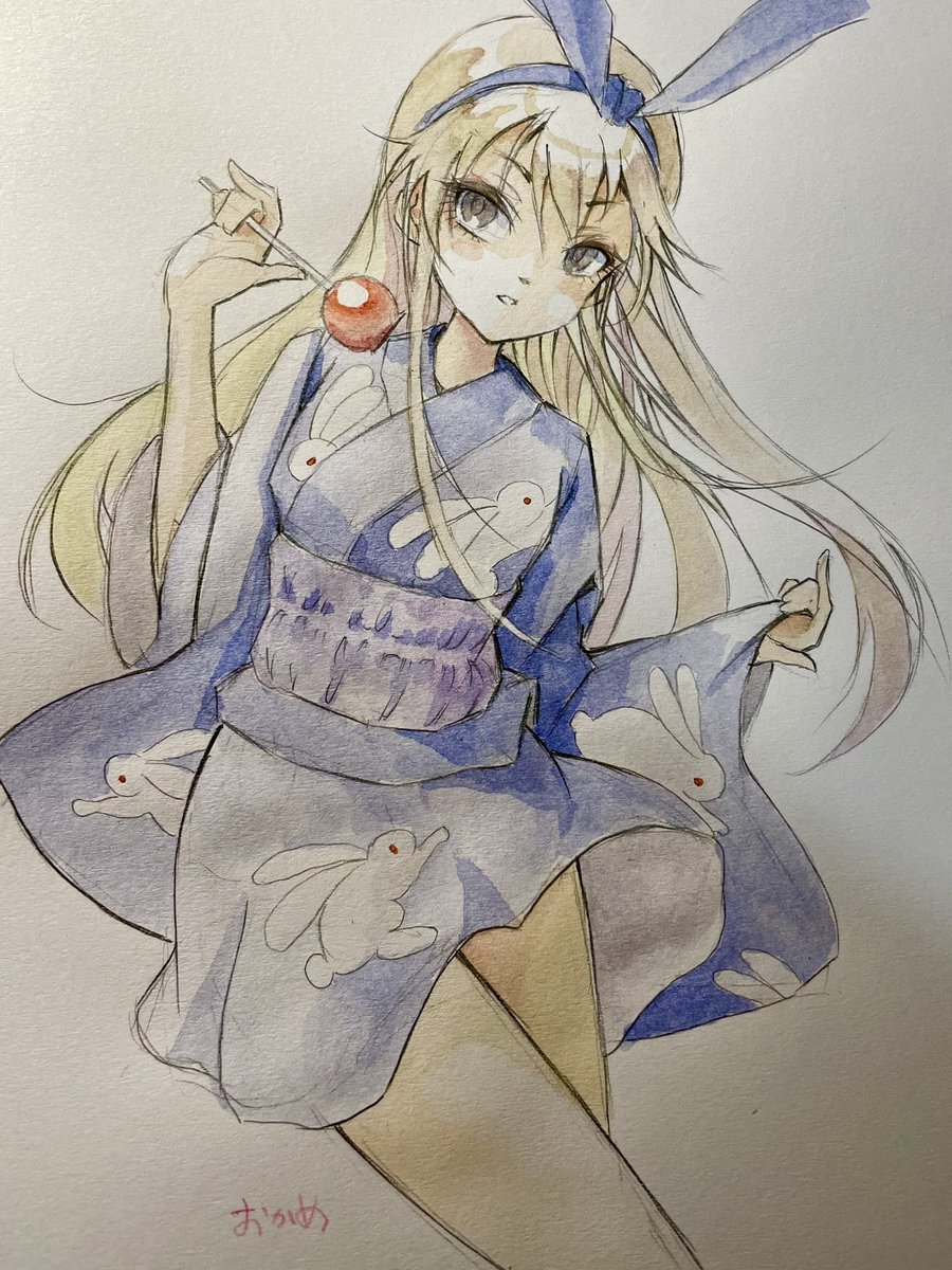 島風(艦隊これくしょん) 「」|おかめのイラスト