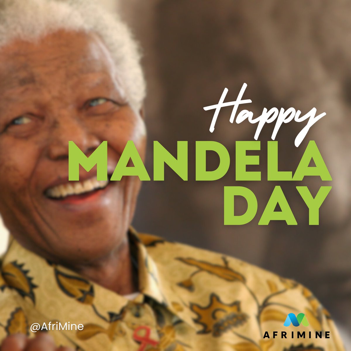 From us at AfriMine, we wish you a Happy Mandela Day! Let's honor Nelson Mandela's legacy by spreading kindness and positively impacting our communities.

#MandelaDay #LegacyOfService