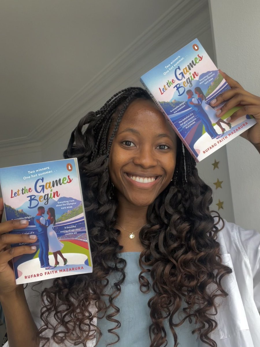 rufarofaithh's tweet photo. LET THE GAMES BEGIN is out now!! writing this book has been such an incredibly joyful experience, truly a dream come true and I hope you love Olivia, Zeke and this story as much as I do, @VikingBooksUK let the games begin🥹✨💛 https://t.co/QT0H1ONgUw https://t.co/b3YTNEmEa5