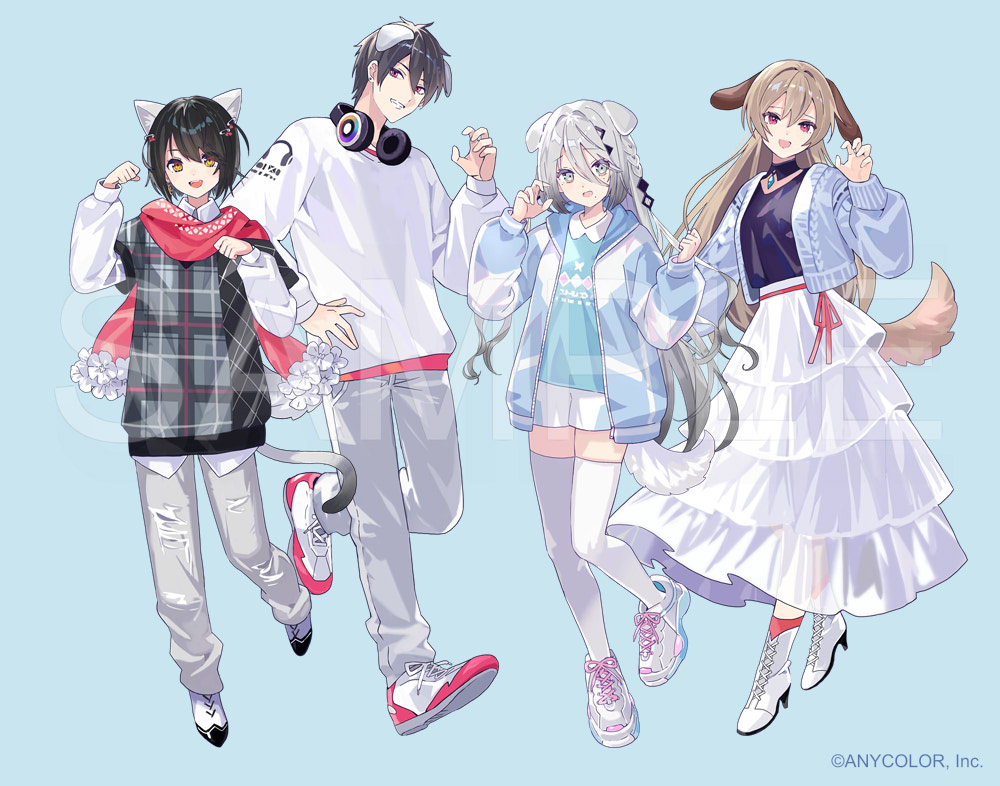 にじさんじ 叢雲 カゲツ わんにゃん アクリルスタンド チェキ にじさん