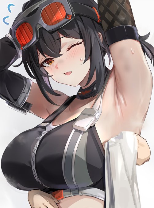 仕事終わりのグレースさんの汗拭いてあげたい #zzzero #ゼンゼロ 