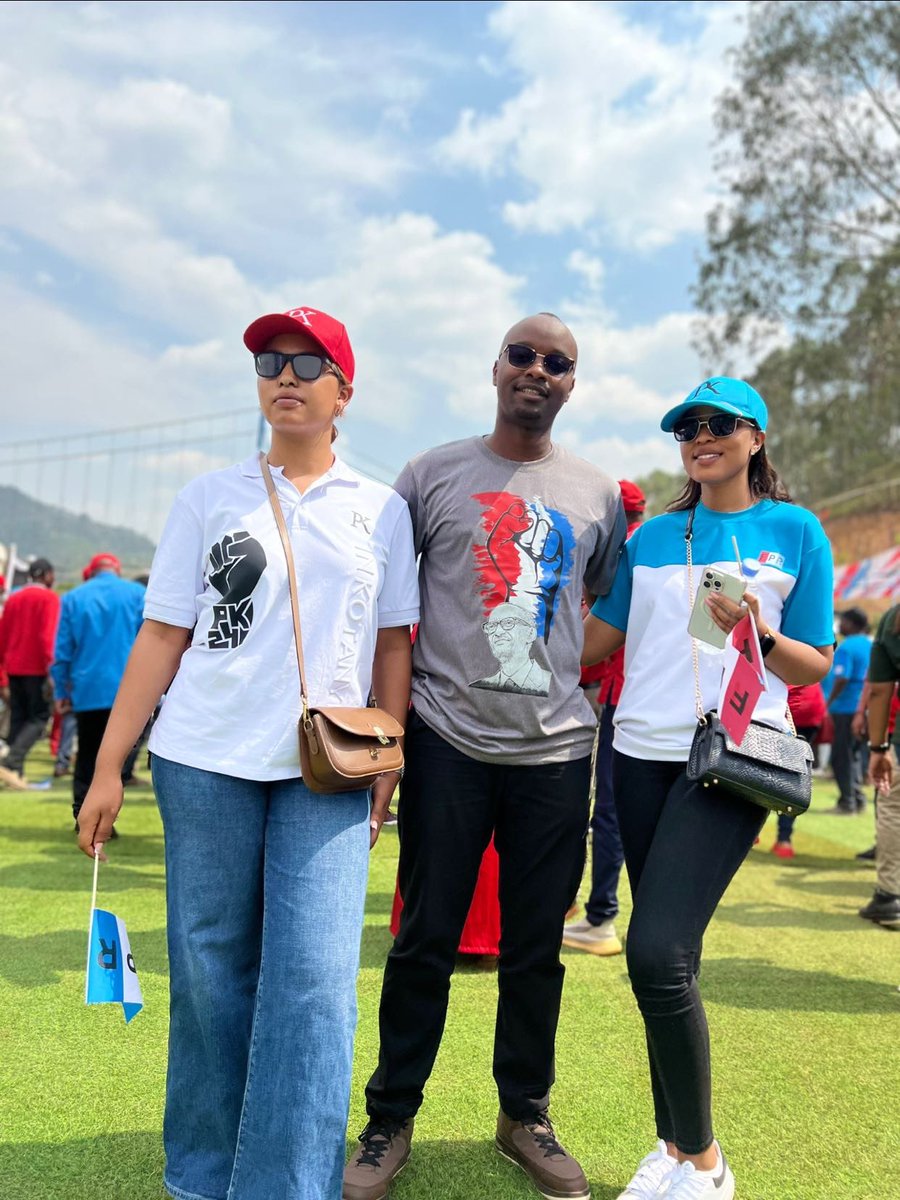 NzizaEmmy28's tweet photo. From Day 1 to victory we’re immensely grateful and proud to have been a part of the RPF Rally campaign It’s been an honor to support our choice sancho and sachem HE Paul Kagame we will always cherish these memorable times and will miss them dearly 
#TwubakeURwandaTwifuza #TeamPK https://t.co/mTDFVWNJ5p