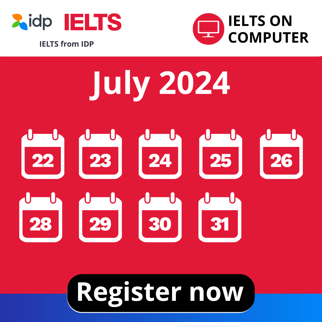 IDP_Sri_Lanka's tweet image. Don't miss out on your chance to ace the IELTS!

Register for IDP's CD IELTS test dates in July and take the next step towards your future.
Secure your spot today: ielts.idp.com

#IELTS #IDPSriLanka #TestDates #FutureStartsNow