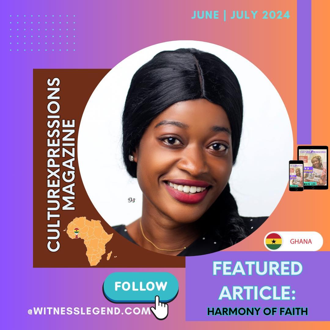 Hey everyone just excited to be featured in #cultureexpressions magazine 🤗🤗 shout-out to WitnessLegend.Com for this amazing platform to showcase artists and business owners 💪🏾💯
#cultureX #WitnessLegend #fortheculture #Trending #TrendingNews
