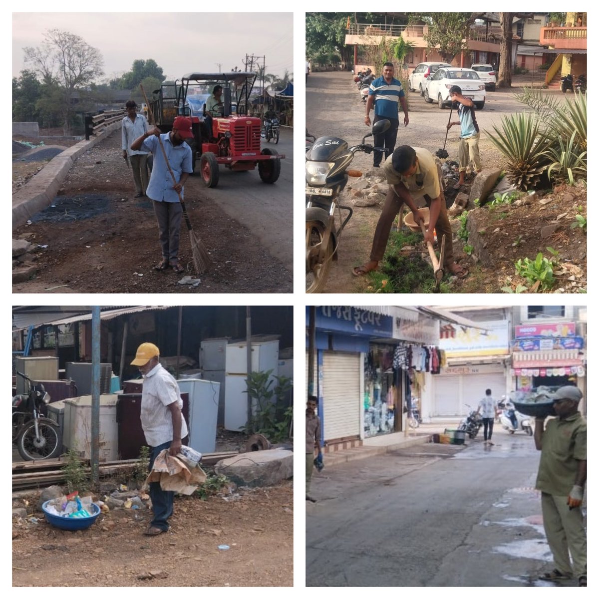 DharampurNP's tweet image. નિર્મળ ગુજરાત 2.0 અંતર્ગત ધરમપુર નગરપાલિકાના "જુદા જુદા વિસ્તારોમાં સફાઈ અભિયાનથી સાફ-સફાઈ કરવામાં આવી. 
તા. 08/07/2024 થી 14/07/2024 દરમ્યાન  ડોર ટુ ડોર કલેકશન, સામૂહિક સફાઈ તેમજ વેસ્ટ સેગ્રિગેશનની કામગીરી હાથ ધરવામાં આવી. 
 
#SwachhGujarat2024,#SwachhBharat,  #SBM2 ,#Dharampur