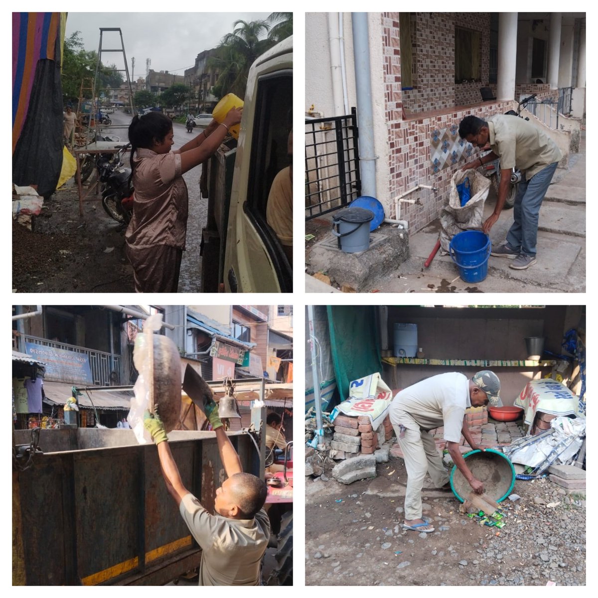 DharampurNP's tweet image. નિર્મળ ગુજરાત 2.0 અંતર્ગત ધરમપુર નગરપાલિકાના "જુદા જુદા વિસ્તારોમાં સફાઈ અભિયાનથી સાફ-સફાઈ કરવામાં આવી. 
તા. 08/07/2024 થી 14/07/2024 દરમ્યાન  ડોર ટુ ડોર કલેકશન, સામૂહિક સફાઈ તેમજ વેસ્ટ સેગ્રિગેશનની કામગીરી હાથ ધરવામાં આવી. 
 
#SwachhGujarat2024,#SwachhBharat,  #SBM2 ,#Dharampur