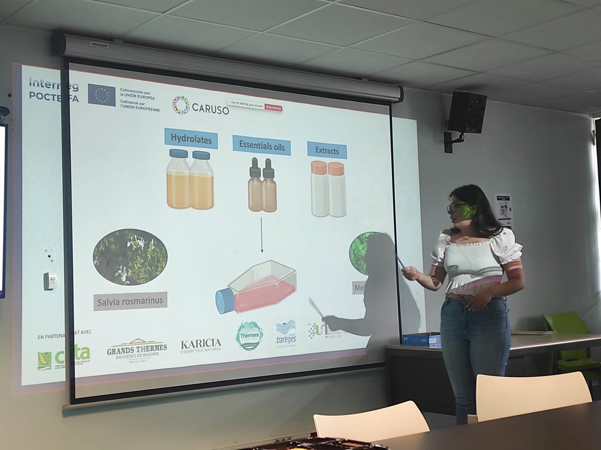 Proyecto CARUSO (@proyecto_caruso) on Twitter photo Finaliza la reunión del proyecto CARUSO celebrada en Pau los días 16 y 17 de julio 🌱 💧🦠 Gracias!! <a href="/unizar/">Universidad Zaragoza</a> <a href="/CITAAragon/">CITA Aragón</a> <a href="/universite_uppa/">Université de Pau et des Pays de l'Adour (UPPA)</a> <a href="/JardindesBains/">Jardin des Bains</a> @KariciaCosmetic #cieleo_thermes_bareges #grandsthermes #thermesd'Argelès-Gazost <a href="/CTPPOCTEFA/">Europa en el Pirineo</a> #ProyectoCARUSO Finaliza la reunión del proyecto CARUSO celebrada en Pau los días 16 y 17 de julio 🌱 💧🦠 Gracias!! <a href="/unizar/">Universidad Zaragoza</a> <a href="/CITAAragon/">CITA Aragón</a> <a href="/universite_uppa/">Université de Pau et des Pays de l'Adour (UPPA)</a> <a href="/JardindesBains/">Jardin des Bains</a> @KariciaCosmetic #cieleo_thermes_bareges #grandsthermes #thermesd'Argelès-Gazost <a href="/CTPPOCTEFA/">Europa en el Pirineo</a> #ProyectoCARUSO