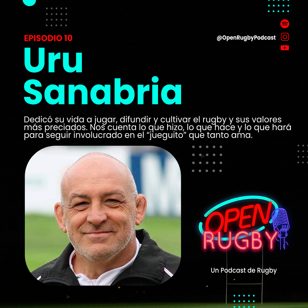 🎙️Episodio 10

🏉Alberto “Uru” Sanabria. Una vida dedicada al rugby.

👉Sus 36 temporadas como jugador.
👉Explica por qué el rugby ya no es de élite.
👉El proyecto <a href="/pumpasxv/">PUMPASXV RugbyArg</a>  y el impacto que tiene en su vida.

Con <a href="/UgeAstesiano/">Eugenio Astesiano</a> <a href="/JoacoGalan/">JoacoGalan</a>