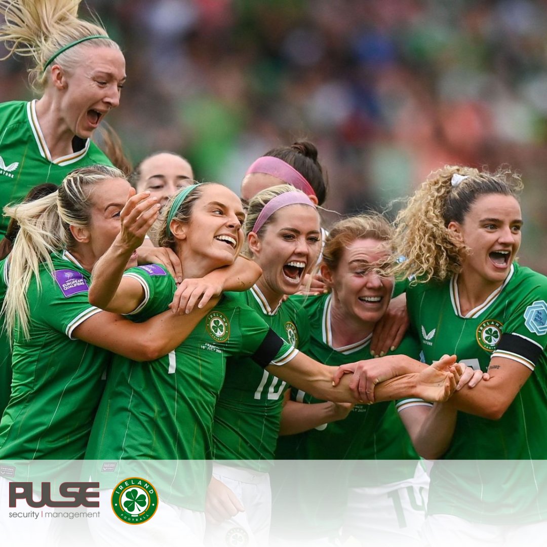 PulseSecurityM1's tweet image. Our VIP security team worked at Páirc Uí Chaoimh where Ireland&apos;s women&apos;s team beat France 3-1 🇮🇪⚽. Thanks to FAI &amp;amp; staff! Congrats team! 🎉🏅 #PulseSecurity