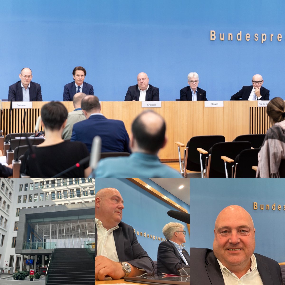 ccchwojka's tweet photo. Erstmals in der Bundespressekonferenz .. cool #steigerstiftung #berlin#bundespressekonferenz #gutachten#rettungsdienstreform #notfallreform https://t.co/jjxbVAsr7O