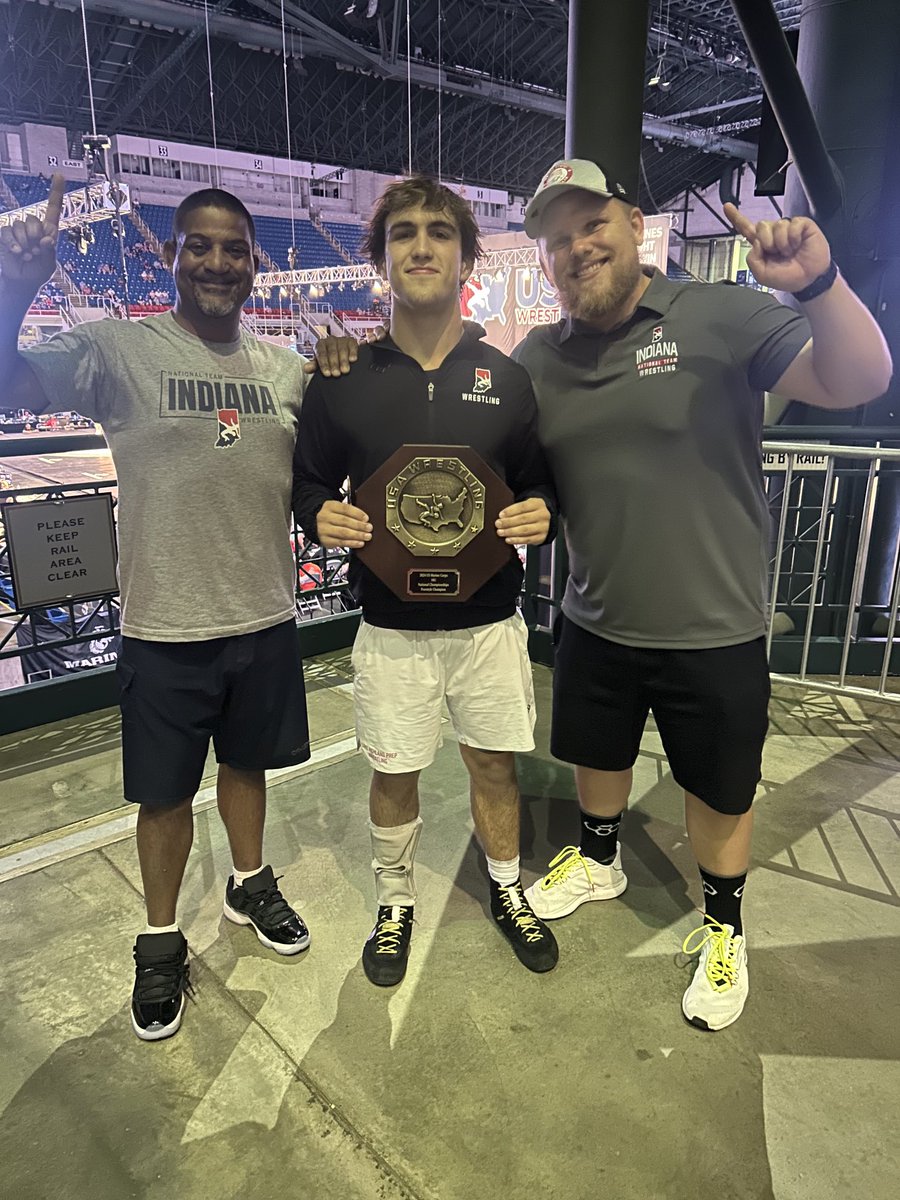 Congratulations to Lucas Boe ! He is the 157 lb National Champ! Redcobra had two National Champs🥇🐍