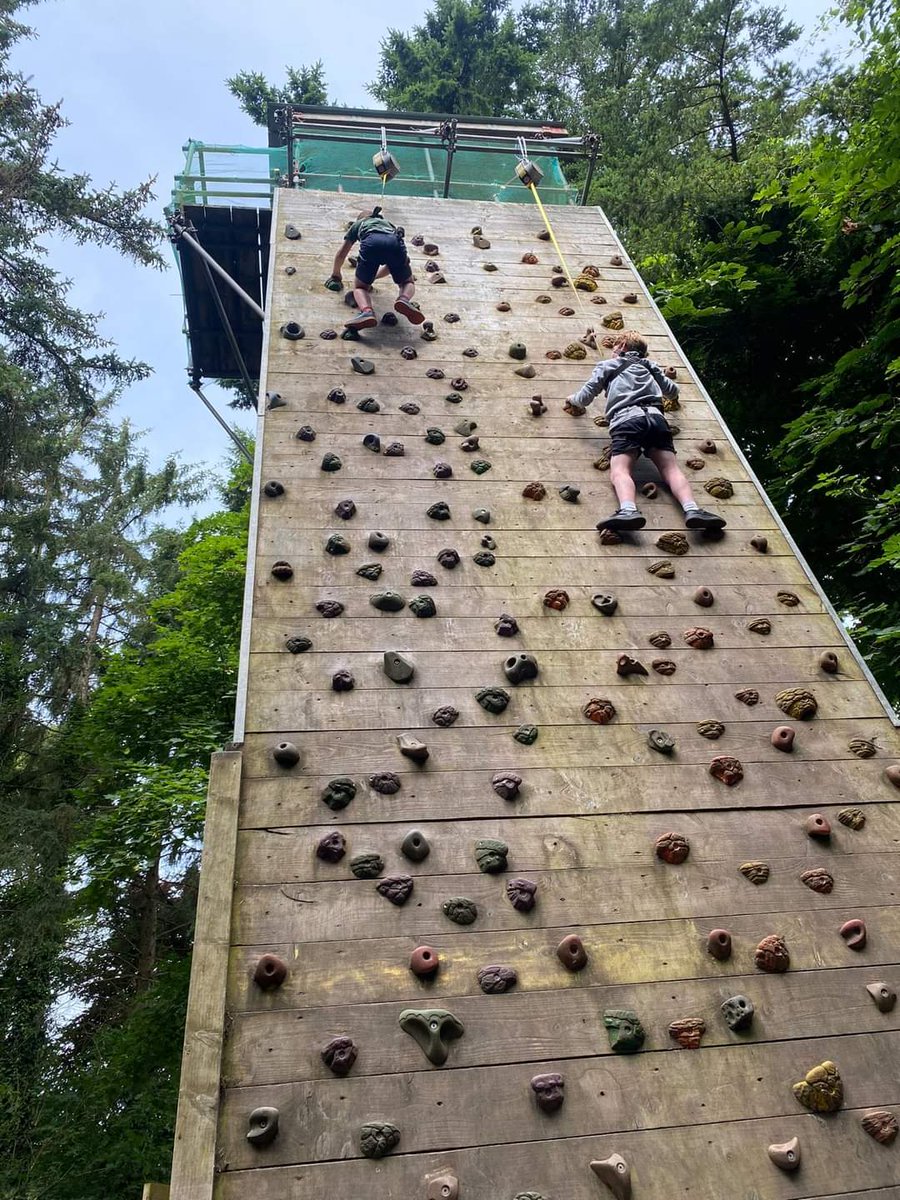 ShebbearCollege's tweet photo. Whilst some of our Form 1 and 2 pupils were in Paris, others enjoyed a few days at #PGL Beam House. They were brilliant and gave everything a go, including trapeze, #climbing, problem solving, a sensory trail, #abseiling, archery and disc golf! #activitiesweek https://t.co/aNHpntg8fF