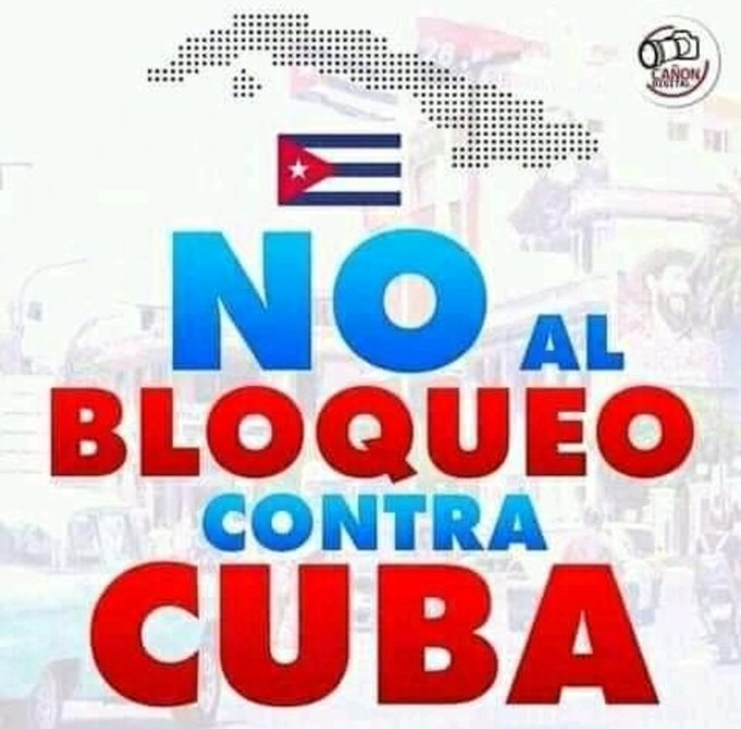 ESanchezcub's tweet photo. 🌵🇨🇺
Los #EEUU no quitan el #BloqueoGenocida a #Cuba, porque su soberbia y prepotencia imperial es mucha, además este país heroico es un ejemplo peligroso para sus intereses hegemónicos.

#ClaridadTunera https://t.co/enHU3b2T4P