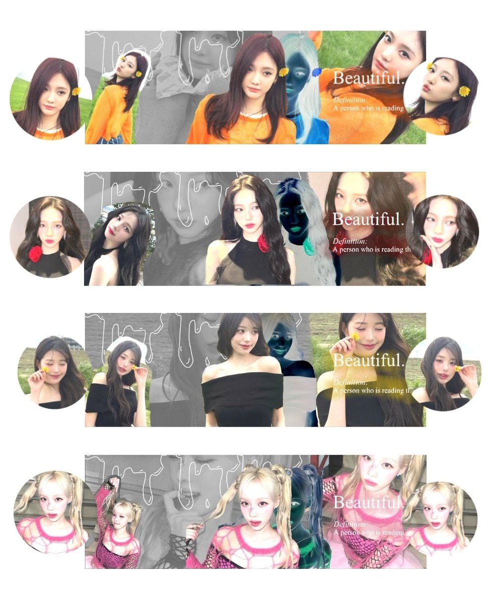 cgwexo's tweet photo. @ailurxphile ready stock layout  🌼🤍🌼
- winter
- karina
- wonyoung
- ningning 

Ava : 2 png  
Payment : - spay
                      - dana
💰 : 3.500 https://t.co/O7KRBSC5GI