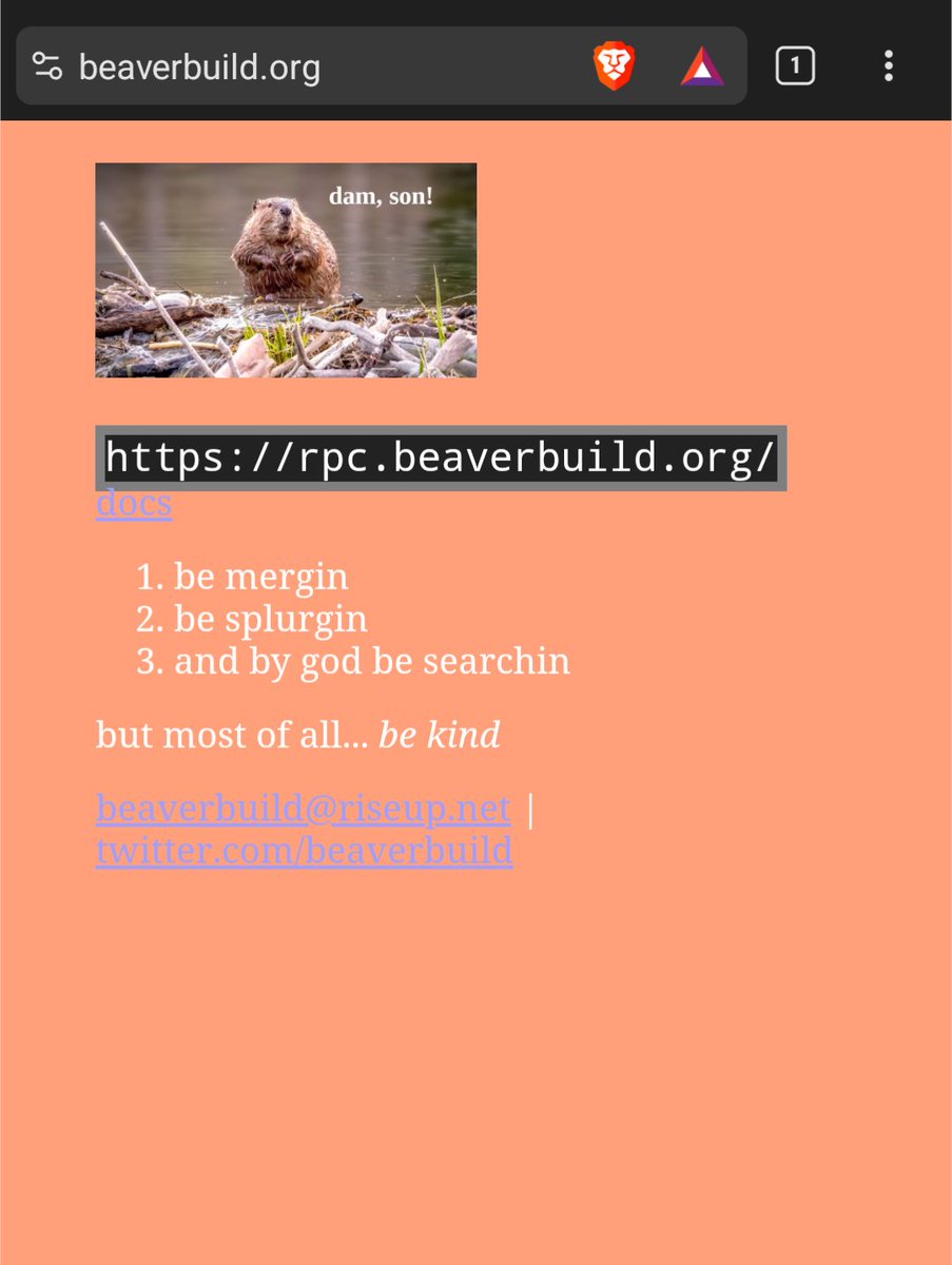 This is the website for the largest ethereum block builder: