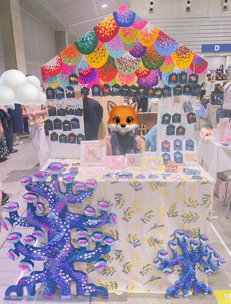 MzkMoz's tweet photo. イベント終了後のご報告になりますが、横浜ハンドメイドマルシェにも出店していました🎪

やっぱり現地で色々な方の声が聞けるのはとても刺激になるなぁ🌿

作品も売り切れ続出となり、思った以上に色んな方にお迎え頂き嬉しいです😆

ものづくりは楽しいなぁと実感した1日でした🦊✨ https://t.co/myRTyJSEsX