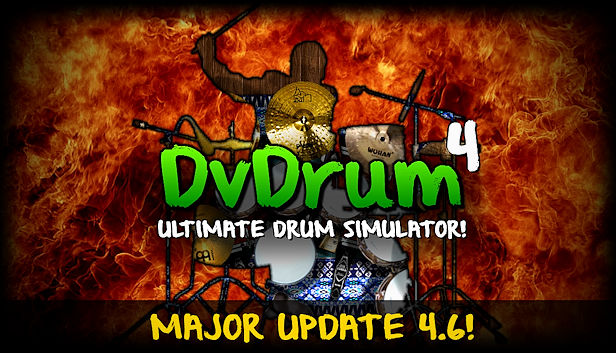 Update 4.6.2!

Hello DvDrummers!

This update includes a fix to Workshop audio sounds and new options in settings to improve performance and sounds behaviour.

STEAM PAGE:
store.steampowered.com/app/385130

\m/__(-_-)__\m/

#DvDrum
<a href="/DvDrumGame/">DvDrum</a>