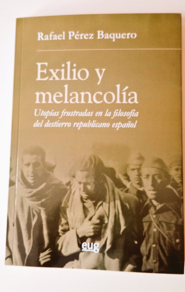 No os perdáis el nuevo libro de mi compañero <a href="/Rafaperbaq/">Rafael Pérez Baquero</a>, un análisis imprescindible del legado filosófico del exilio republicano: Nicol, Ímaz, Sánchez Vázquez, Zambrano...