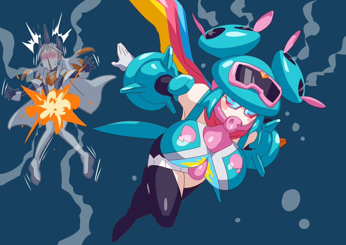 水中シスターズ #キュアライダー #ライダー少女