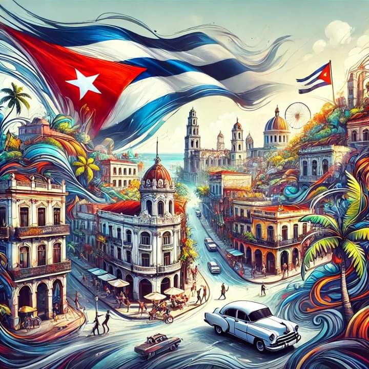 📌Hermosa mi Cuba!!... cuánta historia y tradición guarda tú seno!!!...quién te estudia y te conoce se enamora de tí irremediablemente...

#UnidosXCuba 
#DeZurdaTeam